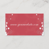 Speelgoed Visitekaartje in Cherry Sherbet (Achterkant)