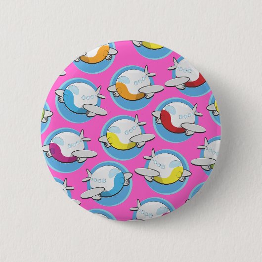 Speelgoed vlakken ronde button 5,7 cm (Voorkant)