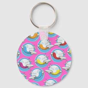 Speelgoed vlakken sleutelhanger