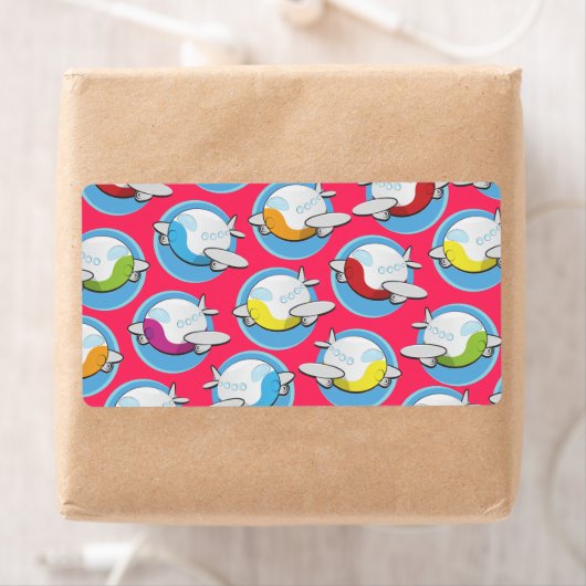 Speelgoed Vliegtuigen Etiket (Insitu)