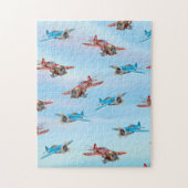 Speelgoed Vliegtuigen Legpuzzel (Verticaal)