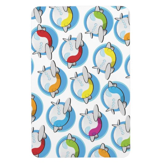 Speelgoed Vliegtuigen Magneet (Verticaal)