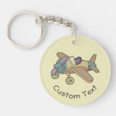 Speelgoed VliegtuigSleutelhanger Sleutelhanger (Voorkant)
