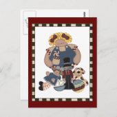 Speelgoed voor afspeeltijd briefkaart (Voorkant / Achterkant)