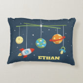 Speelgoed voor baby-bootjongen met luiers voor bui accent kussen (Achterkant)