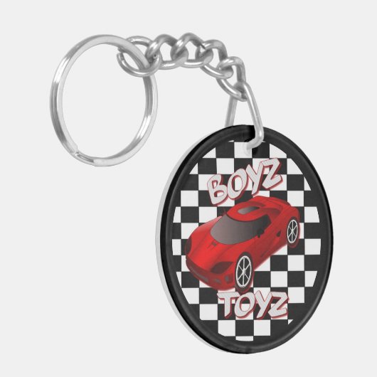 Speelgoed voor boogstralen Rood Sleutelhanger voor (Voorkant Links)