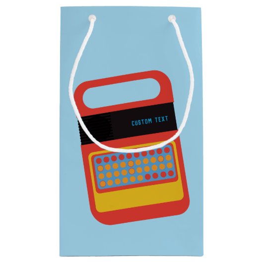 speelgoed voor elektronisch spreken en spelling klein cadeauzakje (Achterkant)