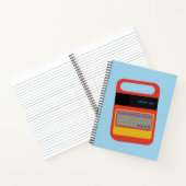 speelgoed voor elektronisch spreken en spelling notitieboek (Binnen)