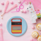  speelgoed voor elektronisch spreken en spelling papieren bordje (Feest)