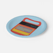  speelgoed voor elektronisch spreken en spelling papieren bordje (Gekanteld)