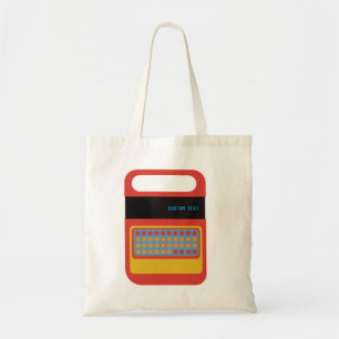 speelgoed voor elektronisch spreken en spelling tote bag