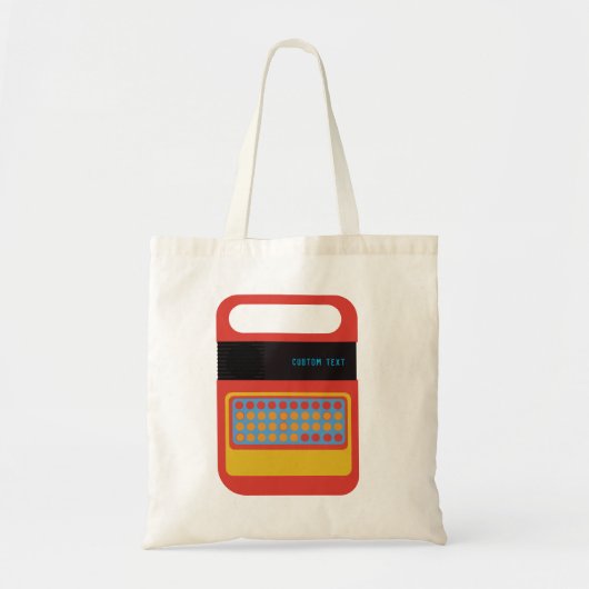  speelgoed voor elektronisch spreken en spelling tote bag (Voorkant)