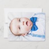 Speelgoed voor jongen: kleurrijke auto bus en trai bedankkaart (Achterkant)