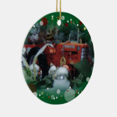 speelgoed voor kerstmis 3 keramisch ornament (Rechts)