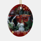 speelgoed voor kerstmis 4 keramisch ornament (Rechts)