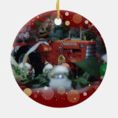 speelgoed voor kerstmis 4 keramisch ornament (Achterkant)