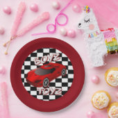 Speelgoed voor rode Borden voor sportpapier Papieren Bordje (Feest)