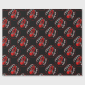 Speelgoed voor rode sportauto's, verpakt papier (Vlak)