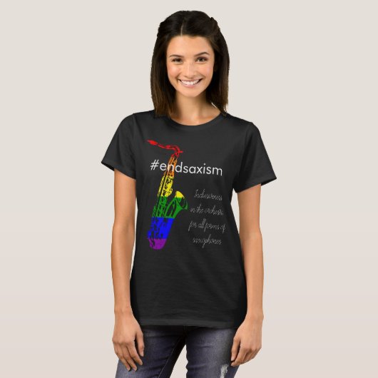 Speelgoed voor saxofone-ontwerp sax-pride t-shirt (Voorkant volledig)