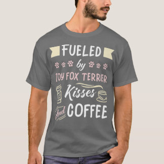 Speelgoed voor Terrier Kisses en Coffee T-shirt