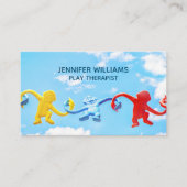 Speelgoed voor therapistische kinderpsycholoog Blu Visitekaartje (Voorkant)