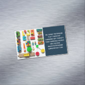 Speelgoed voor Therapistische kinderpsycholoog Magnetisch Visitekaartje (Voorbeeld)