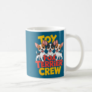 Speelgoed Vos Terrier Bemanning Cartoon Kleine Ame Koffiemok