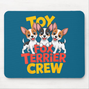 Speelgoed Vos Terrier Bemanning Cartoon Kleine Ame Muismat