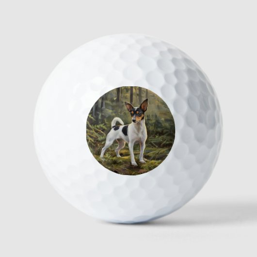 Speelgoed Vos Terrier Golfballen (Voorkant)