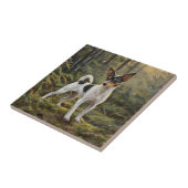 Speelgoed Vos Terrier Tegeltje (Zijkant)