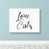 Speelgoed, vrolijk, modern, schattig design van li canvas afdruk (Insitu (Houten vloer))
