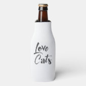 Speelgoed, vrolijk, modern, schattig design van li flesjeskoeler (Fles Voorkant)