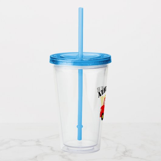 Speelgoed-vuilniswagen Acryl Drinkbeker (Rechts)