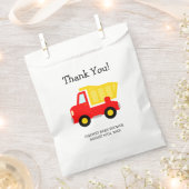 Speelgoed-vuilniswagen jongens baby showers gunste bedankzakje (Geknipt)