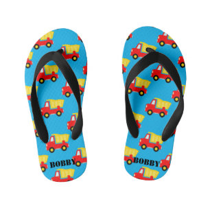 Speelgoed vuilniswagen kind zomerstrand kinder teenslippers