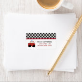 Speelgoed Vuurwerkauto-Adresetiketten Etiket (Insitu)