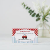 Speelgoed Vuurwerkauto-Visitekaartjes Visitekaartje (Staand voorkant)