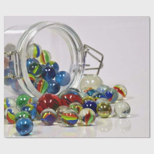 speelgoedartikelen van glas cadeaupapier (Vlak)