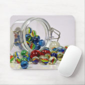 speelgoedartikelen van glas muismat (Met muis)