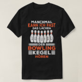 Speelgoedbowling Funny bowling bowlers T T-shirt (Design voorkant)