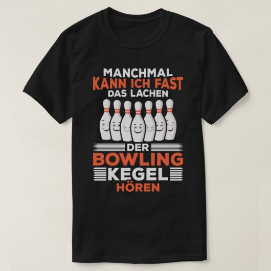 Speelgoedbowling Funny bowling bowlers T T-shirt (Design voorkant)