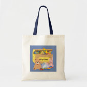 Speelgoeddoos boodschappentas tote bag (Voorkant)