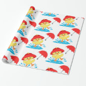 Speelgoedeenden Cadeaupapier (Uitgerold)