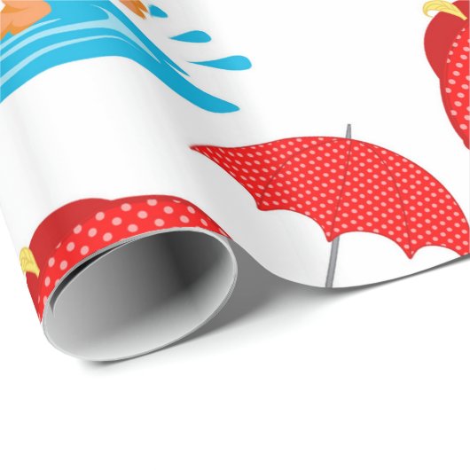 Speelgoedeenden Cadeaupapier (Rol Hoek)