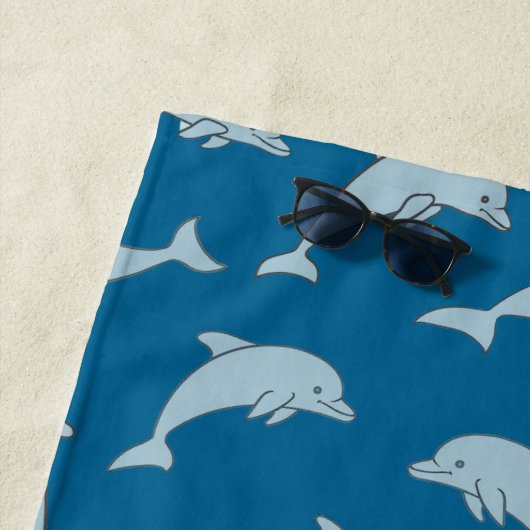 Speelgoedhanddoeken voor Dolphins Design Beach Strandlaken (In situ)