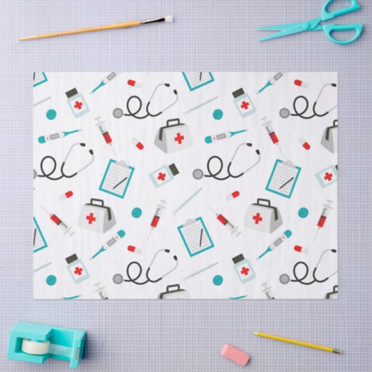 speelgoedpapier voor verpleegkundige apparatuur tissuepapier (Craft)