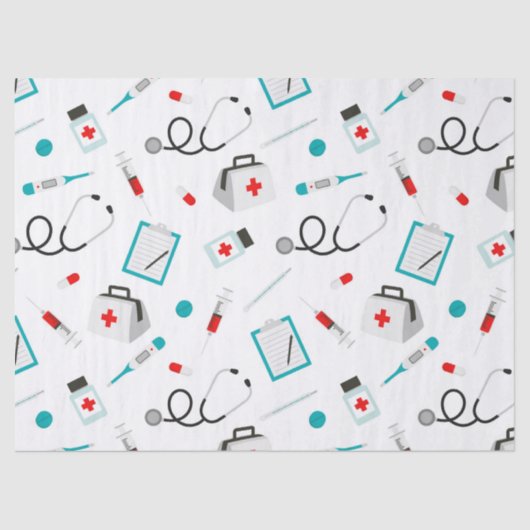 speelgoedpapier voor verpleegkundige apparatuur tissuepapier (Voorkant)