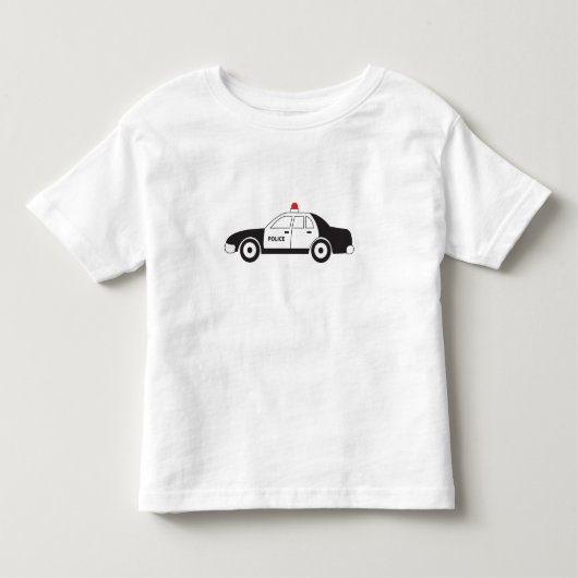 Speelgoedpolitieautontwerp Kinder Shirts (Voorkant)
