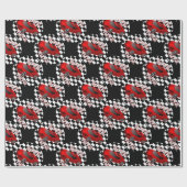 Speelgoedspeelgoed Rode sportauto's Cadeaupapier (Vlak)