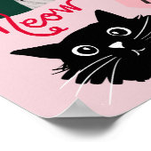 Speelgoedspeelkamer leuke kat ziet kinder kamer ro poster (Hoek)